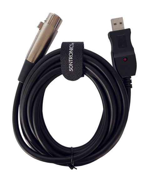 XLR-USB microphone cable